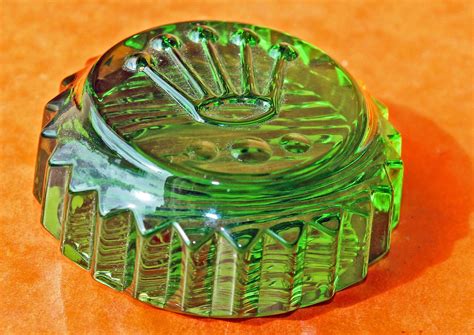 rolex paperweight|Rare Rolex Green Triplock Submariner Crown Crystal .